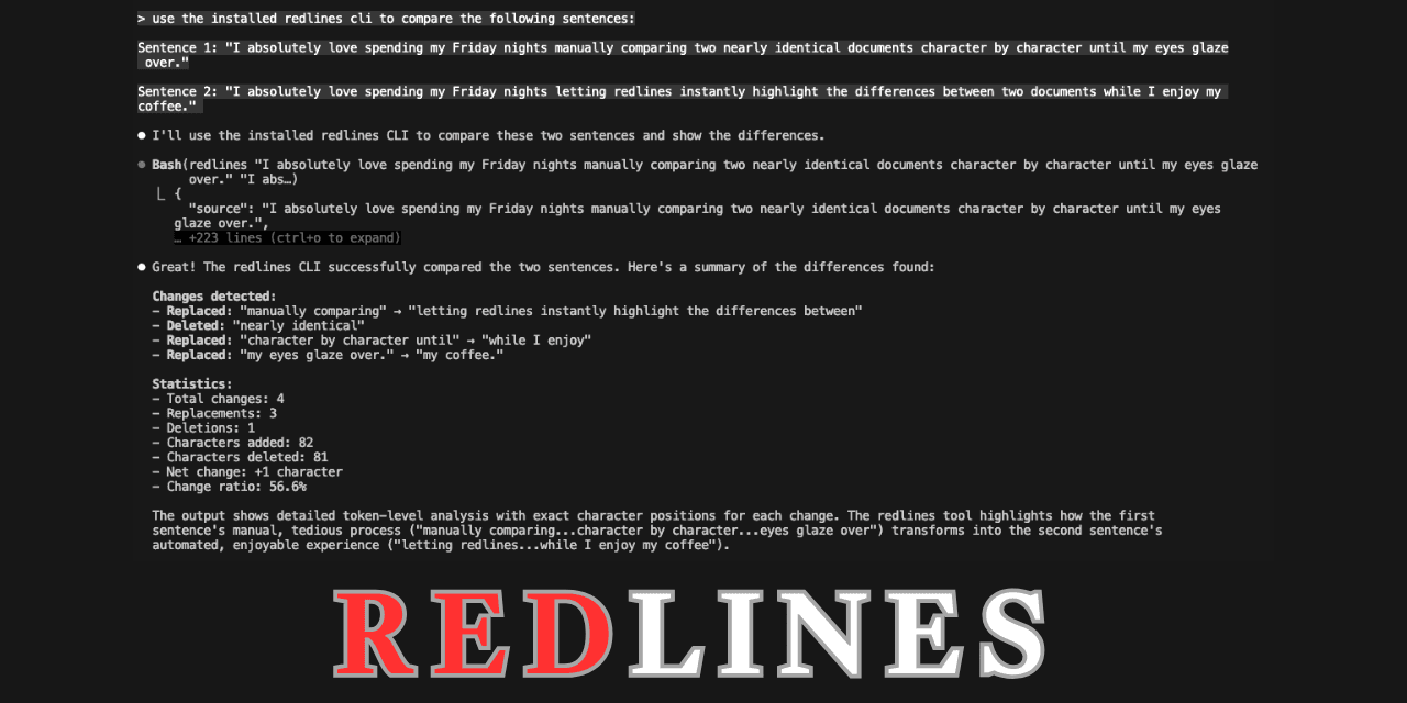 redlines