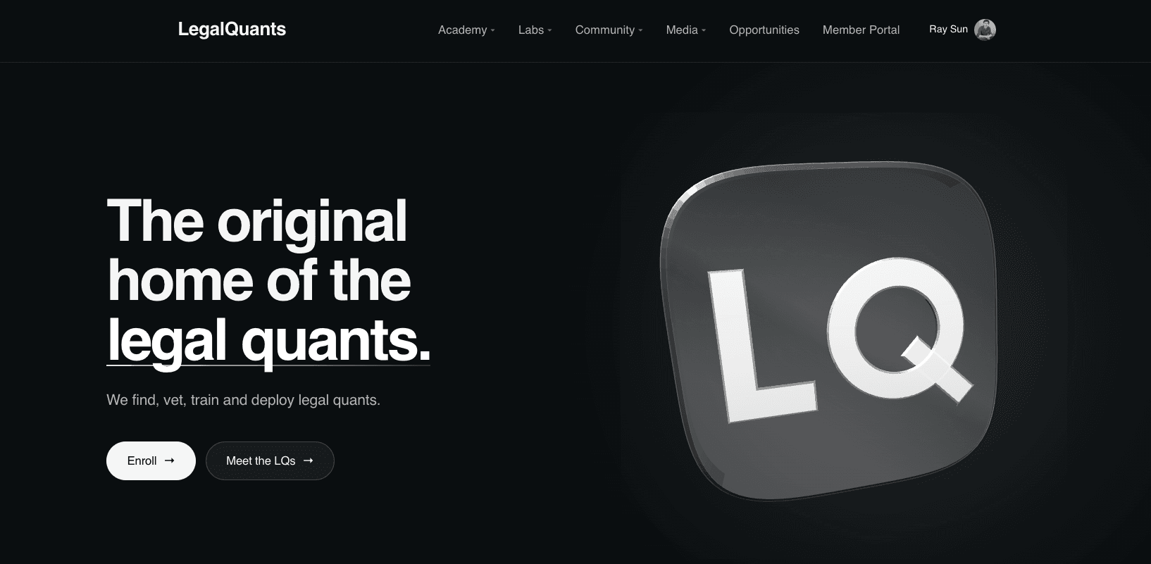 LegalQuants website